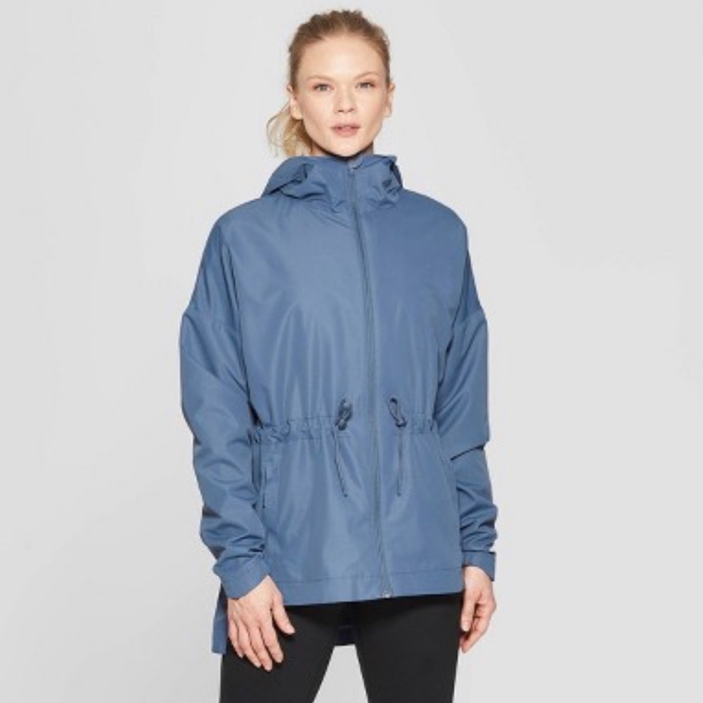 Blue Rain Coat
